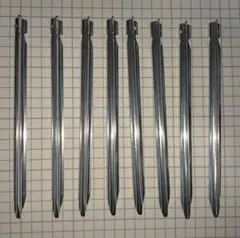 （未使用）パーゴワークス アルミペグ8本 19cm 14gのサムネイル
