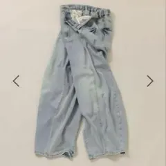 【完売サイズ】ニコアンド NKJ2026SS 3Dドロップデニムパンツ M