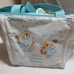 ダッフィーフレンズホワイトウィンター ショルダーバッグ　新品未使用