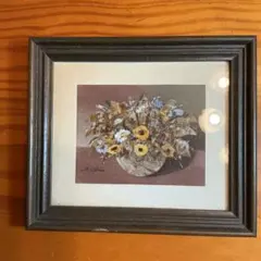 児島裕子》油彩画 『黄花』 額装品 - メルカリ