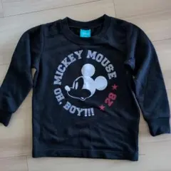 Disney ミッキーマウス 長袖カットソー 110