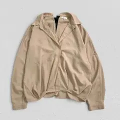 allamanda♡バックリボン スキッパーブラウスとろみシャツ 長袖　38のサムネイル