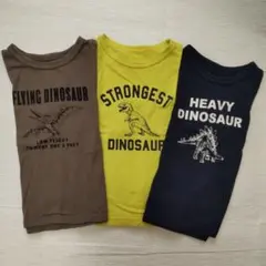 ベルメゾン(GITA)恐竜デザインTシャツ3枚セット 120cmのサムネイル