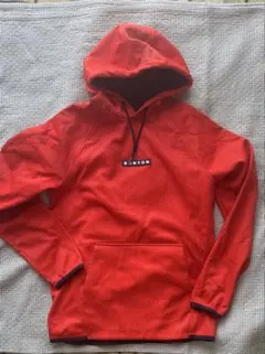 Burton フード付きスウェット レッド軽撥水Mサイズ