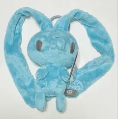 汎用うさぎ ぬいぐるみマスコット　ブルー　グルーミー