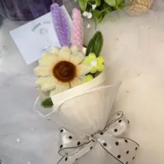 枯れない花　モールフラワー　花束