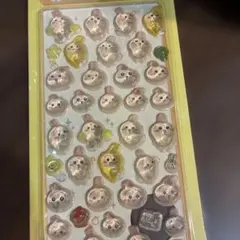 ウサギの3Dステッカー