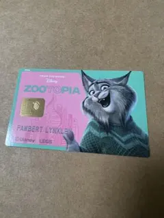 ズートピア ステッカー PAWBERT LYNXLEY