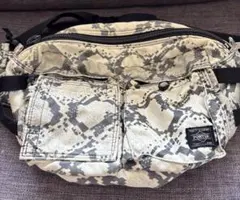 PORTER パイソン柄　ボディバッグ