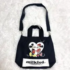 MILKFED. / MICKEY AND MINNIE / 2WAY BAG
