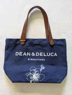 DEAN & DELUCA レザーハンドル　トートバッグ シンガポール