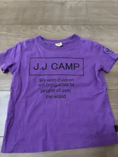 J.J CAMP パープル Tシャツ 110cm