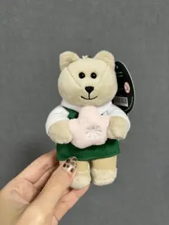 スターバックス シンガポール ベアリスタ バッグチャーム 獅子舞