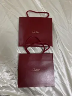 Cartier ショップ袋 2枚セットのサムネイル