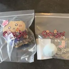 9090 ちいかわ コラボ ラバーキーチェーン うさぎ ハチワレ モモンガ