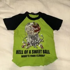 HYSTERIC MINI ラグランTシャツ スカル柄のサムネイル