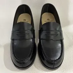 【美品】HARUTA ハルタ　ローファー　黒　22cm ＥE E