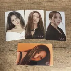 blackpink ユニバ the album 特典トレカ　ジス　jisoo