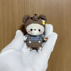 ハンドメイド あみぐるみ くま 着ぐるみ