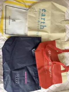 アース　ローリーズファーム ショップバッグ 4点セット