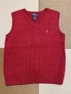 ラルフローレン ニットベスト 140cm