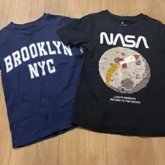【美品】H&M Tシャツセット スパンコール　130cm