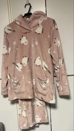 ナイトウェア　L シマエナガ　ピンク