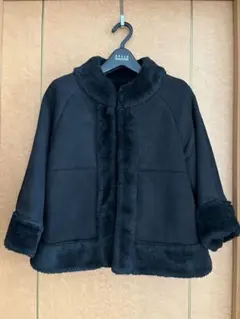 スエードジャケット　レディース　 ブラック　Ｍ