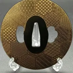 金箔装飾 鉄製鍔(つば) 箱付き 2026年最新】鍔 金の人気アイテム - メルカリ