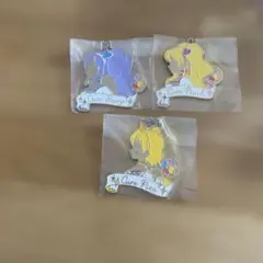 一番くじプリキュアF賞 シルエットメタルチャーム3個セット