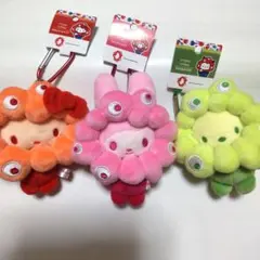 サンリオ　ミャクミャク　推しカラー　ぬいぐるみ　マイメロディ　キティ　カラビナ