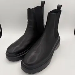 【未使用】FILLIN TOKYO 【27.0】サイドゴアブーツ ブラックのサムネイル