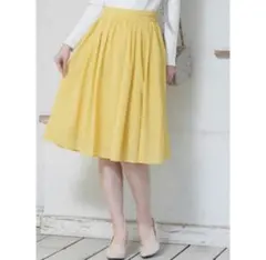 ROPE PICNIC フレアスカート サイズ36 黄色