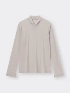 GU シアー ハイネック T Mサイズ