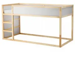 中古・現地引き取りのみ」IKEA KURA ベッドフレーム 90x200cm - メルカリ