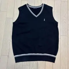 EASTBOY ブラック Vネック スクールベスト