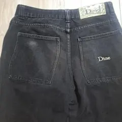 Dime ブラックデニムパンツ ストレートのサムネイル