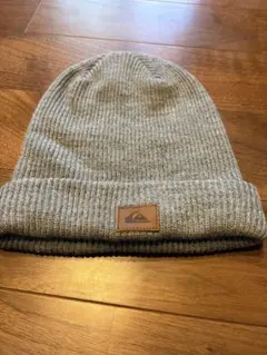 QUIKSILVER ビーニー ニット帽 グレーのサムネイル