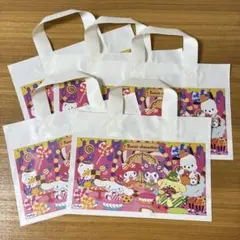 サンリオキャラクターズ 手提げ袋 5枚セット ショップ袋 ハロウィンデザイン