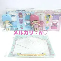 サンリオ＊えらんで着せ替えマスコット＊リトルツインスターズ＊キキララ＊塩ビ＊レア