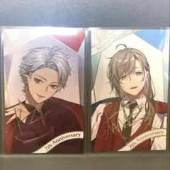 にじさんじ7周年 ランダムチェキ風カード ChroNoiR サイン入り2枚