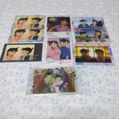 名探偵コナン 工藤新一＆毛利蘭カード類セット