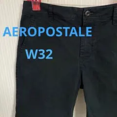 AEROPOSTALE エアロポステール ハーフパンツ ショーツ 黒 ブラックのサムネイル