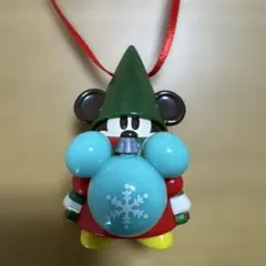 ディズニーリゾート　カプセルトイ　クリスマス　リルリンリン　2021年　グリーン