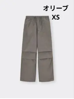 GU テックパラシュートプルオンパンツ olive xs