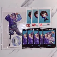 CRAZYRACCOON uruca アクリルスタンド＆チェキ風シールまとめ売り