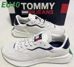 SALE‼️【新品】TOMMY JEANS ホワイトダッドスニーカー 40