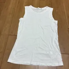 ユニクロ ＋J ストレッチ スーピマコットンT ノースリーブ サイズM