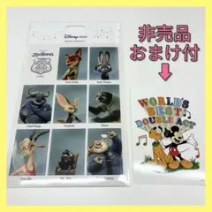 【即日発送】ズートピア　卒業アルバム風ステッカー　ディズニー　シール
