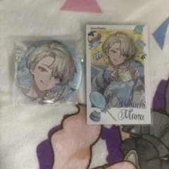 り*す様 にじさんじ 緋八マナ Sweet Floaties 缶バッジ チェキ